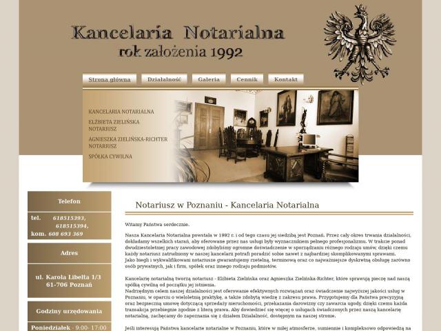Kancelaria Notarialna Zielińska Elżbieta, Zielińska-Richter Agnieszka.