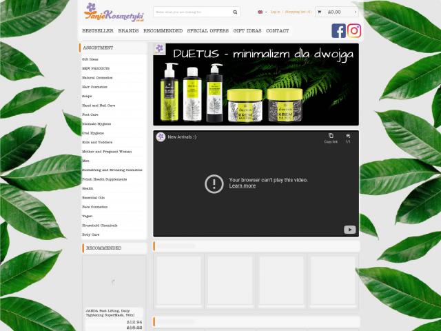 Strona Polish Cosmetics Distribution Centre Uk Limited