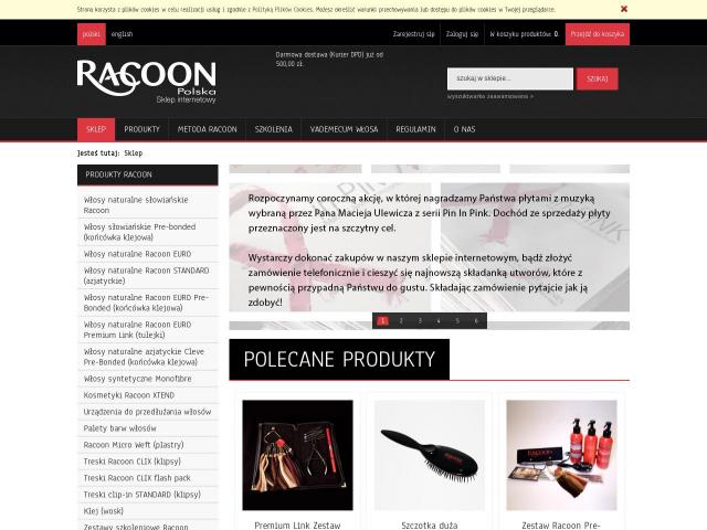 Strona Racoon Polska