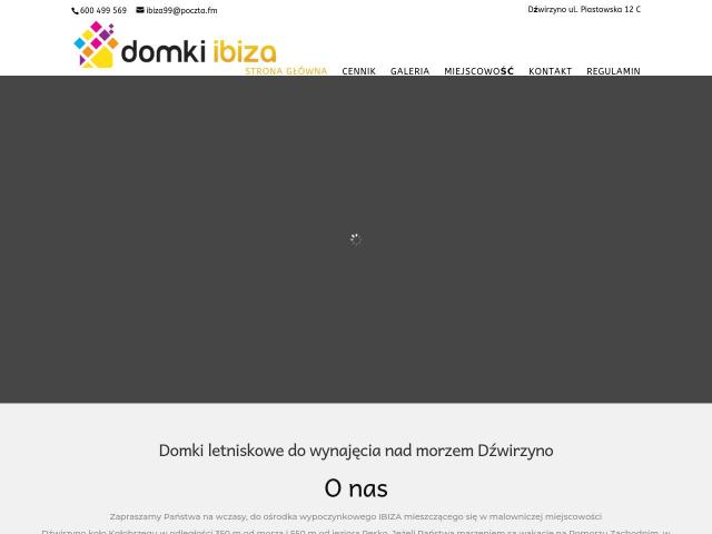 Strona Domki Ibiza