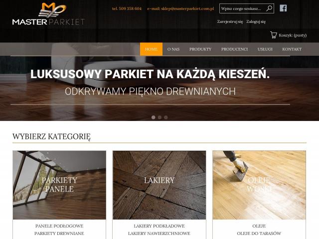 Strona MASTER Parkiet