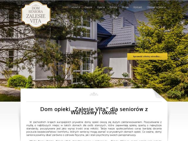 Strona Dom Seniora Zalesie Vita