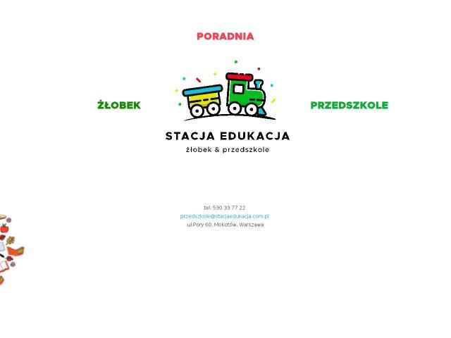 Strona Stacja Edukacja - żłobek & przedszkole