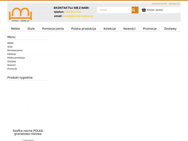 Strona Nowe Meble