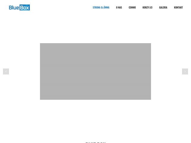 Strona BlueBox Invest Sp. z o.o.